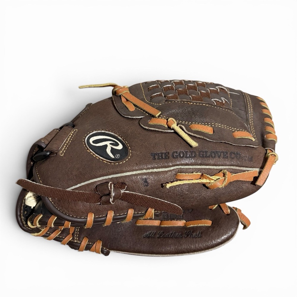 Rawlings FP120 Fast Pitch Softball Leather Glove 12" Right Hand Throw Brown